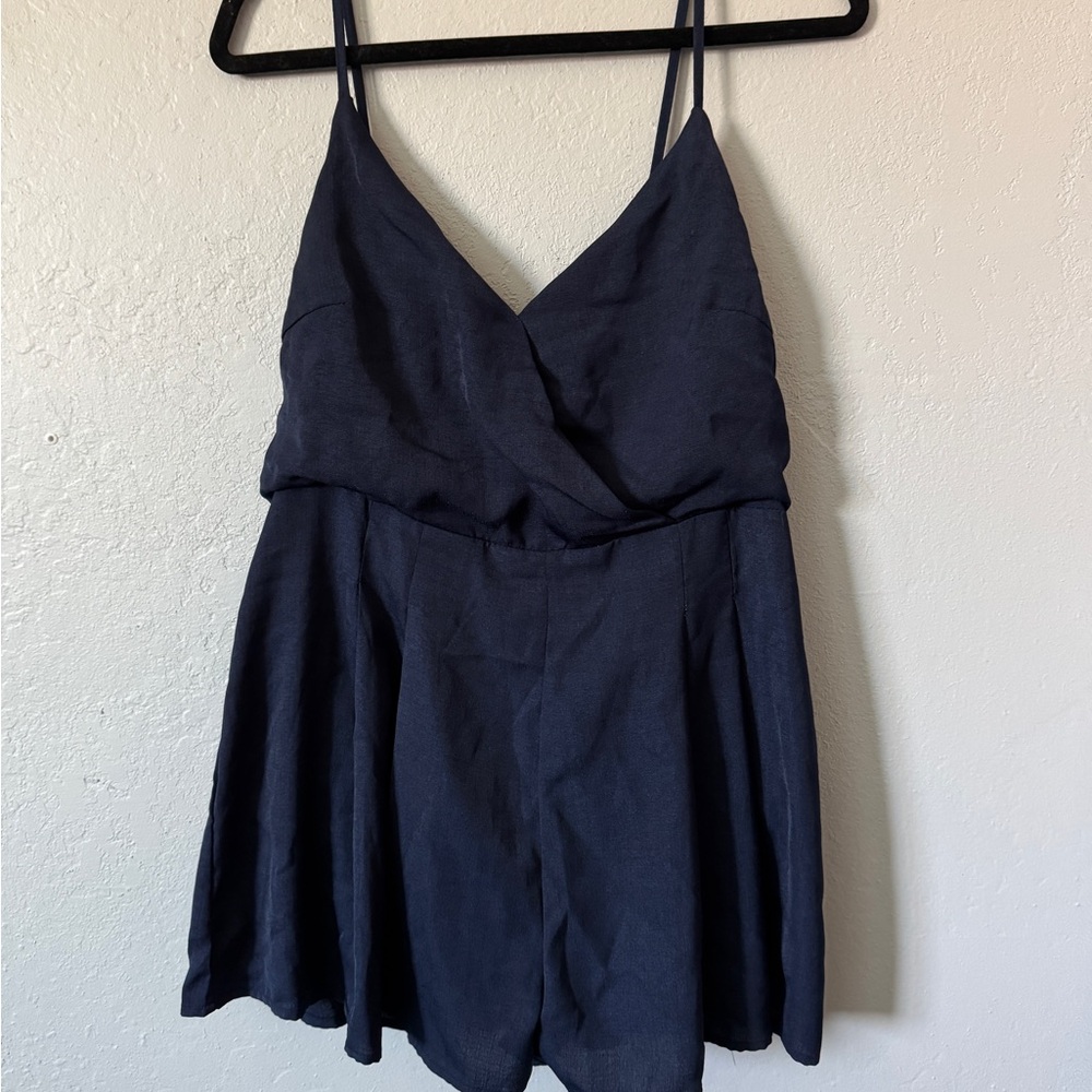 Lulu's Navy Jumpsuit
